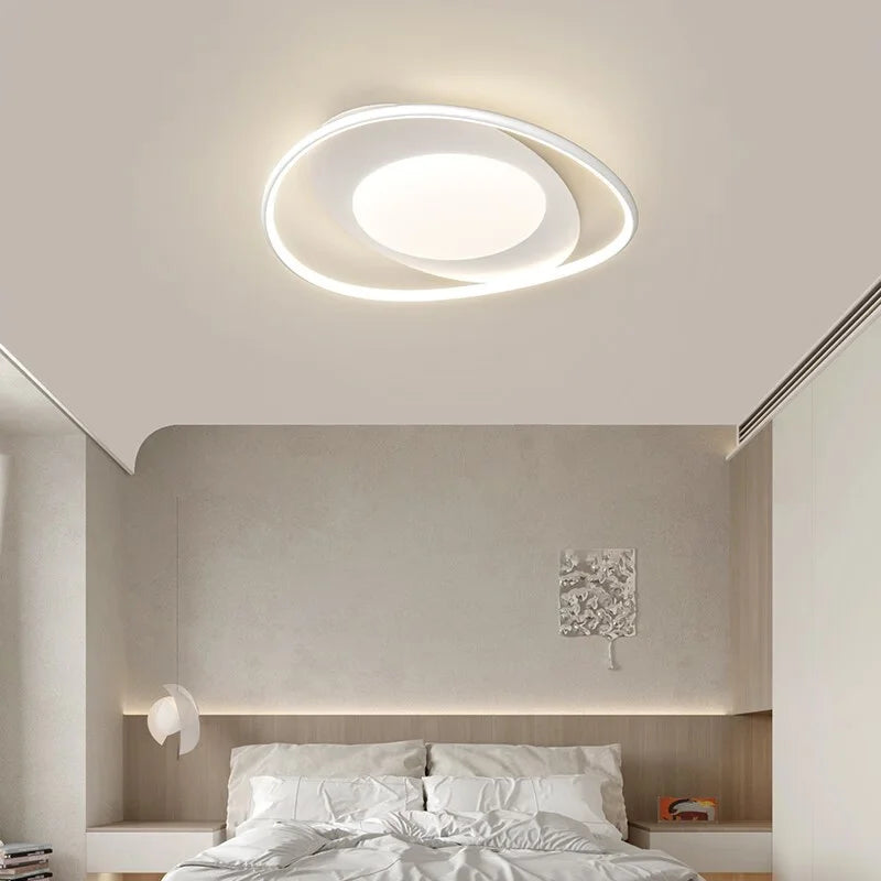Plafondlamp Licht Architectonisch Design Witte Afwerking – Illéa