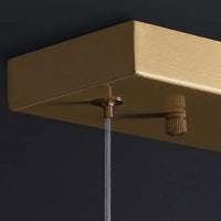 Suspension LED nordique en fer pour salle à manger – Oréade