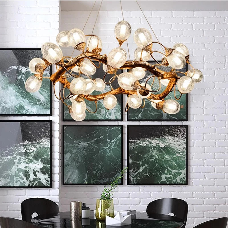 Moderne LED Hanglamp van Legering voor Woonkamer – Circlux