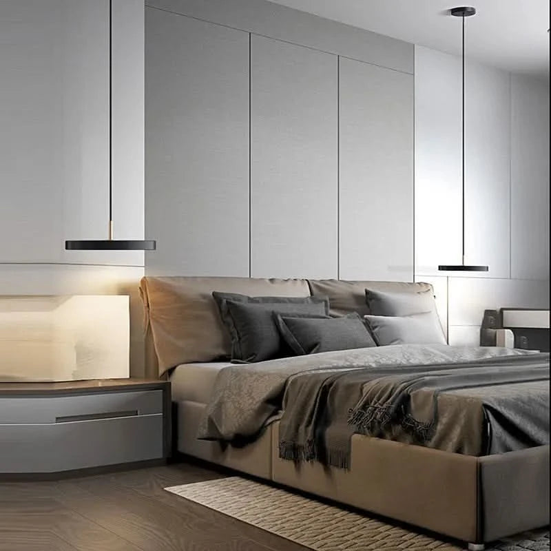 Hangende Lamp Platte Vorm Verstelbare Ambiance – Discus