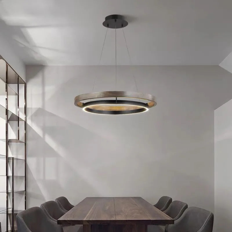 Moderne Minimalistische IJzeren Kroonluchter voor Eetkamer – Cironde