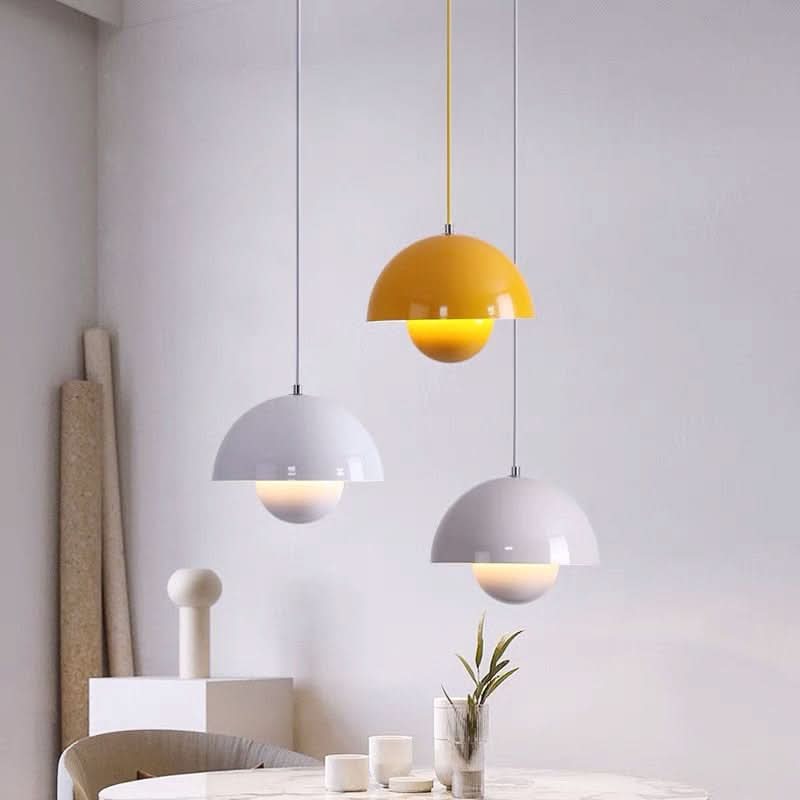 Moderne hanglamp Glazen bol veelzijdig design – Chromafil