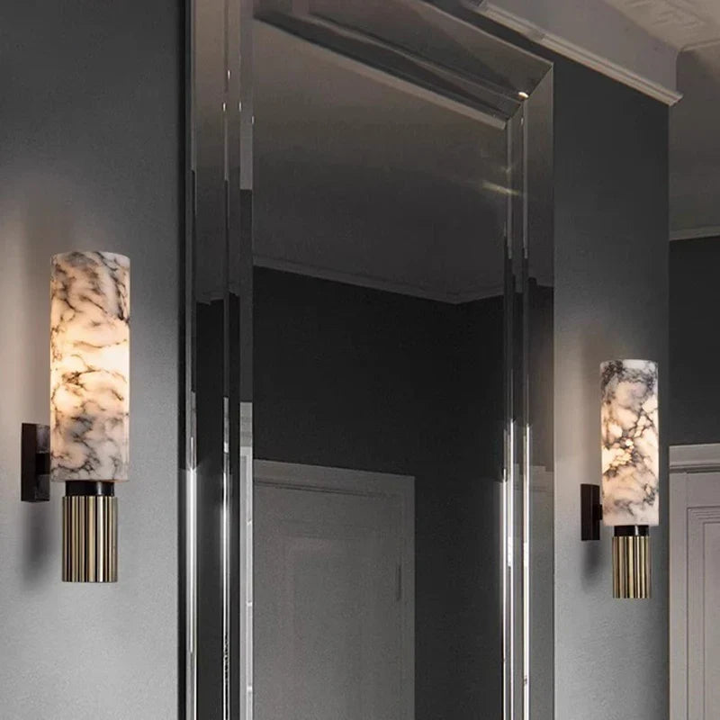 Applique murale Albâtre vue détail | Luxarmonie