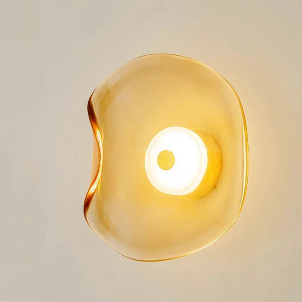 Amber Glow Wall Sconce