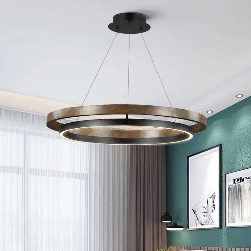 Lustre moderne minimaliste en fer pour salle à manger – Cironde