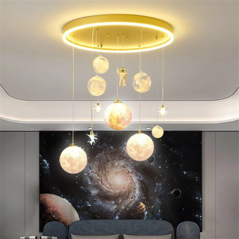 Suspension Enfant LED Dimmable Design Céleste – Dringas