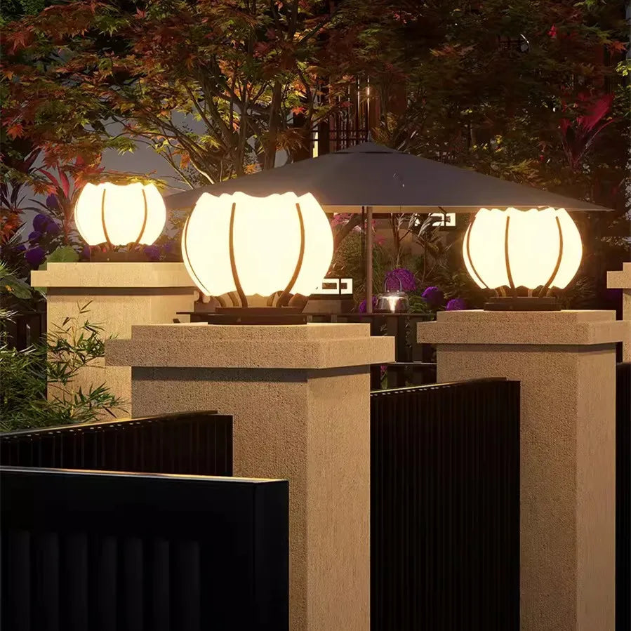 Lampe Solaire d'Extérieur en Acier Inoxydable – Soléclat