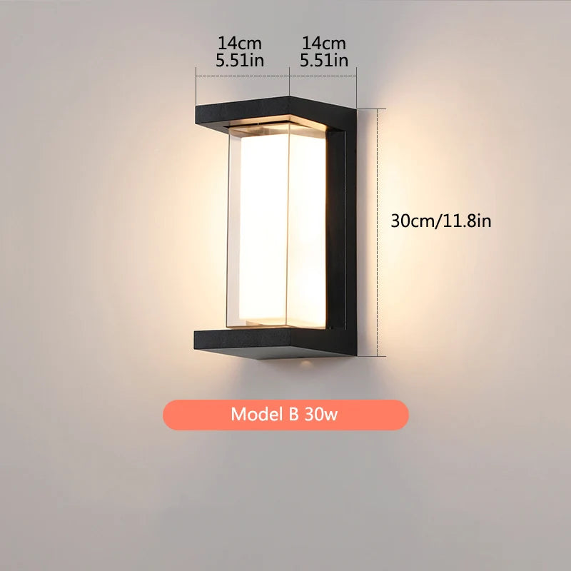 Applique Murale LED Extérieure Design – Lucialys