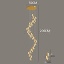 Modern Spiral Chandelier for Villa and Living Room – Spirélite