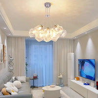 Suspension moderne en verre pour salle à manger – Célestine