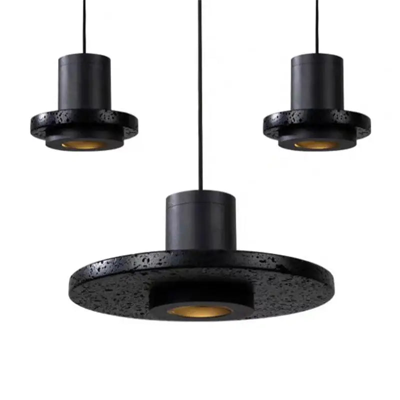 Minimalistische zwarte hanglamp voor slaapkamer – Noctarion