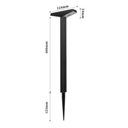 Moderne zonnelantaarns voor tuinen met IP65 waterdichting – Solaraire
