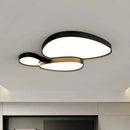 Modern black iron ceiling light for living room – Célestrium
