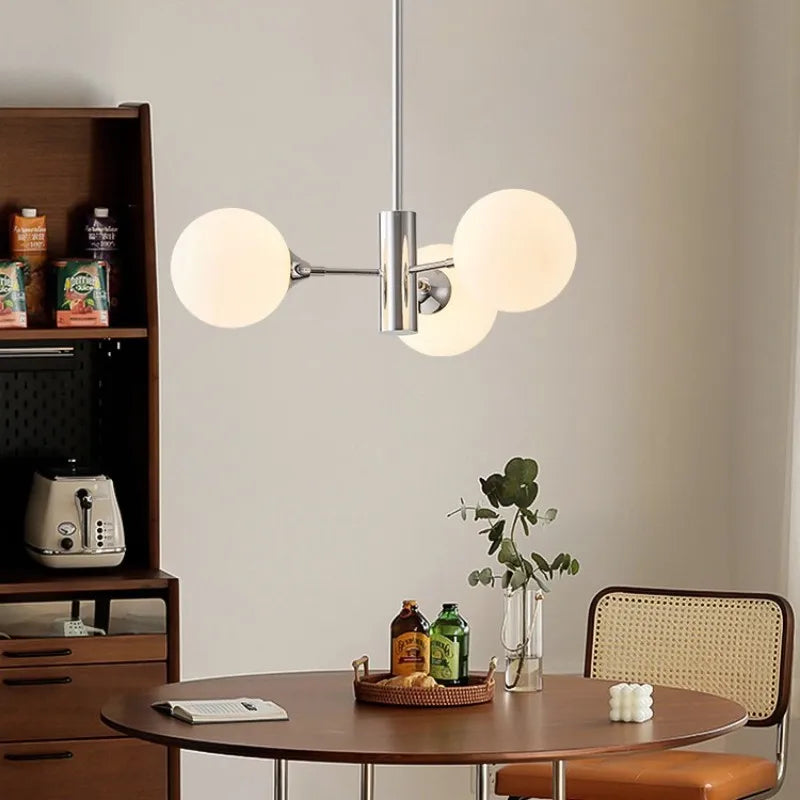 Lustre Nordique Moderne en Fer pour Salon – Ziraldion