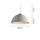 Moderne hanglamp in hars voor de woonkamer – Zelario