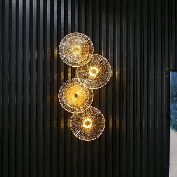 Applique murale en verre moderne pour salon – Orisande