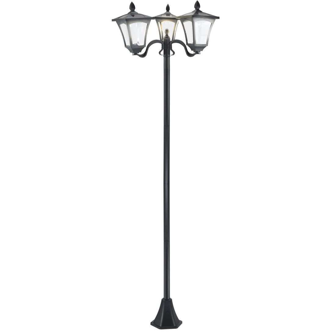 Lampadaire Jardin en Acier Inoxydable Solaire – Celunis