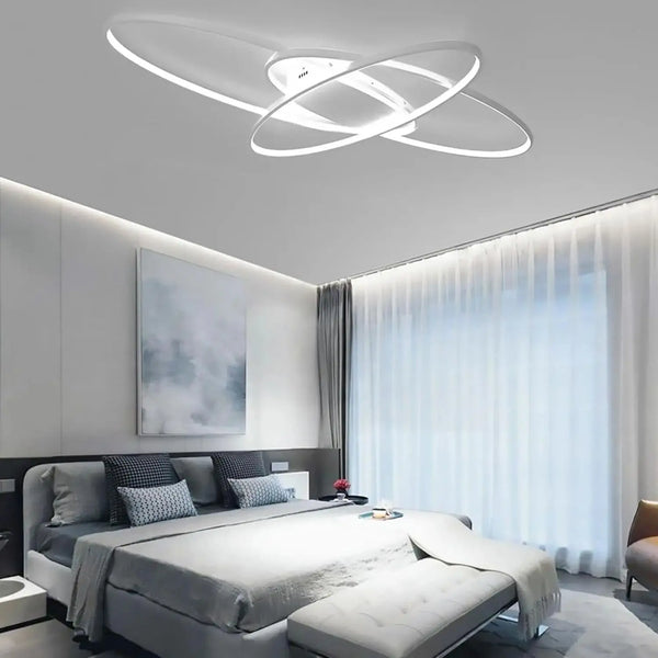 Plafonnier moderne en aluminium pour salon – Alumode
