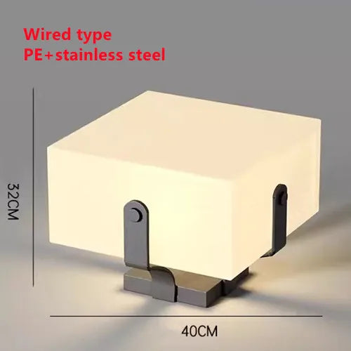 Lampe de Colonne Solaire en Acier Inoxydable pour Jardin – Solastice