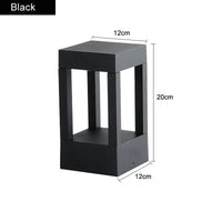 Lampadaire LED extérieur en aluminium – Thaléria