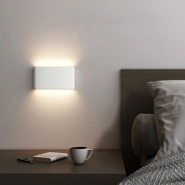 Moderne aluminium wandlamp – Armonisa