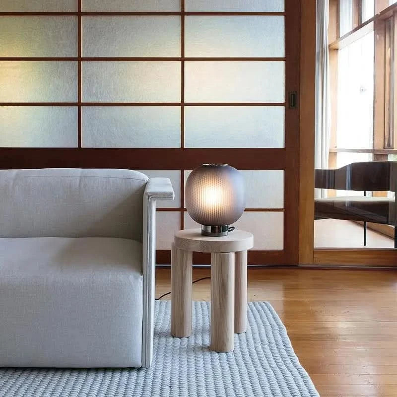 Suspension Hauteur Ajustable Verre Contemporain – Brume