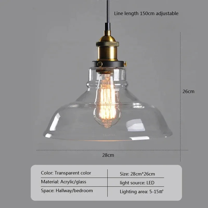 Suspension en verre fumé pour salons et chambres – Ornelica