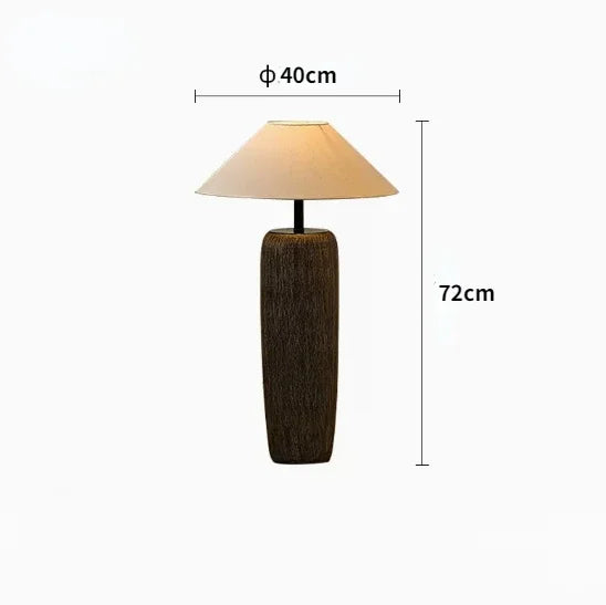 Lampe sur pied céramique style japonais – Artélys