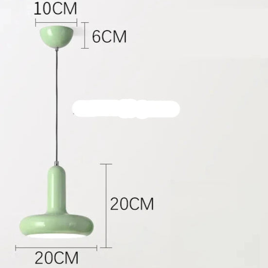 Suspension moderne en aluminium pour salle à manger – Zénorial