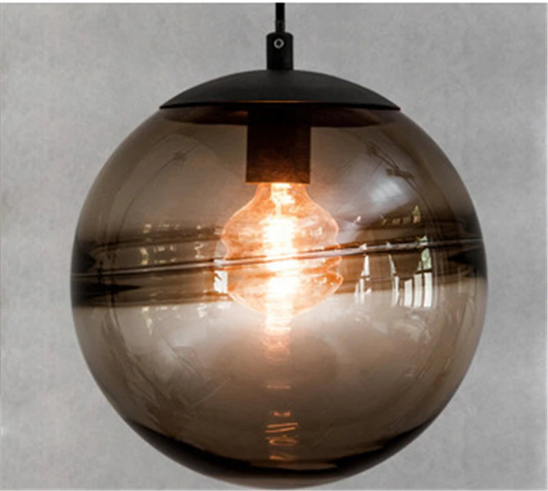 Suspension moderne en verre pour chambre – Oréade