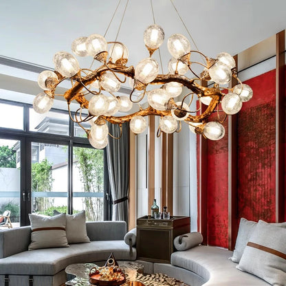 Moderne LED Hanglamp van Legering voor Woonkamer – Circlux