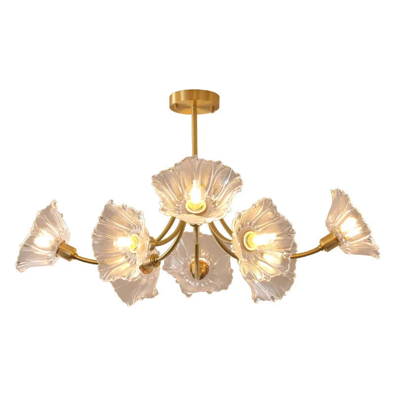 Lustre nordique moderne en chrome poli pour salle à manger – Navélice