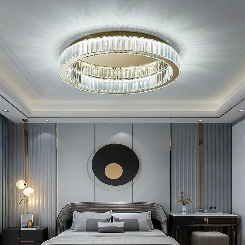 Halo Ceiling Light Gold photo 5 | Luxarmonie
