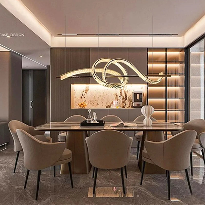 Lustre en Cristal Moderne pour Salon – Cristarion