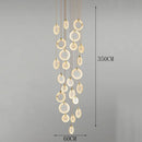 Modern acrylic LED pendant light for living room – Thaliona