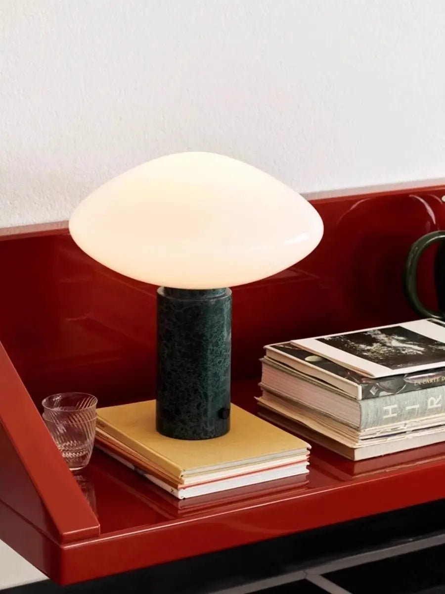 Lampe de Table Nordique en Marbre Vintage pour Salon – Armonique