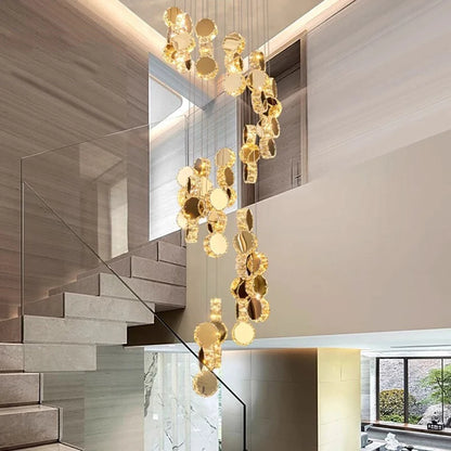 Chandelier Cristarionye ambient view | Luxarmonie