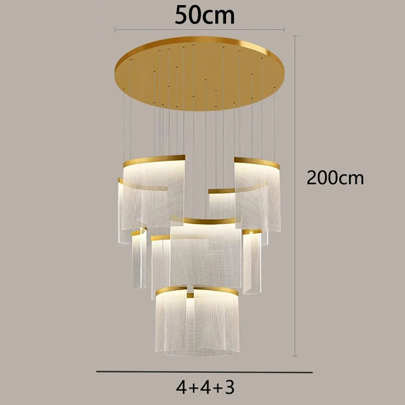 Suspension moderne en alliage pour salon et salle à manger – Célanor