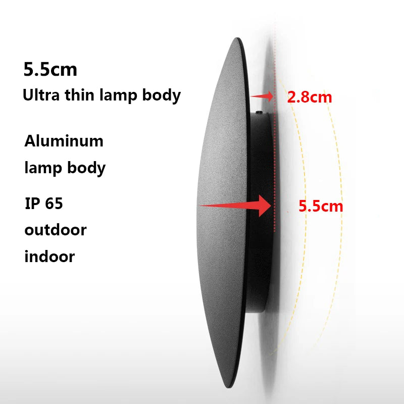 Applique Murale Extérieure en Aluminium Moderne – Armonel