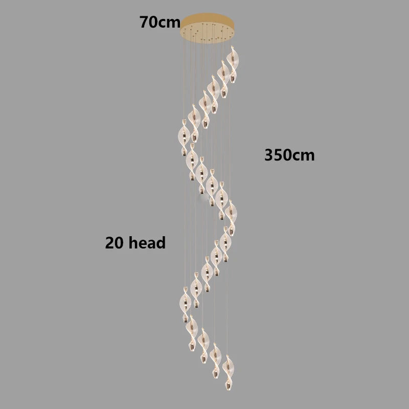 Suspension LED moderne pour salons et salles à manger – Ombrialiste