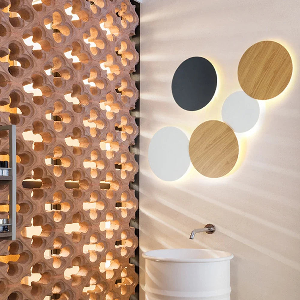 LED Wandlamp Sober Design in Geschilderd Metaal – Meliora