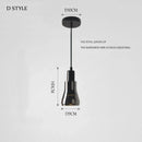 Pendant Lamp Glass Metal LED Modern Design – Raplus