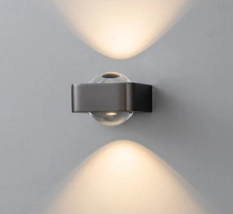 Applique murale moderne en acier inoxydable – Célestorio