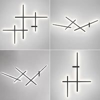 Applique Murale LED Minimaliste Noire ou Blanche pour Salon – Néoléa