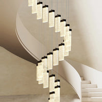 Lustre moderne en cristal pour salon – Cristarion