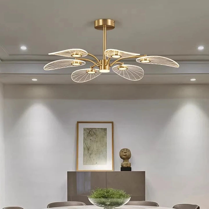 Suspension LED moderne en acrylique pour salon – Armonique