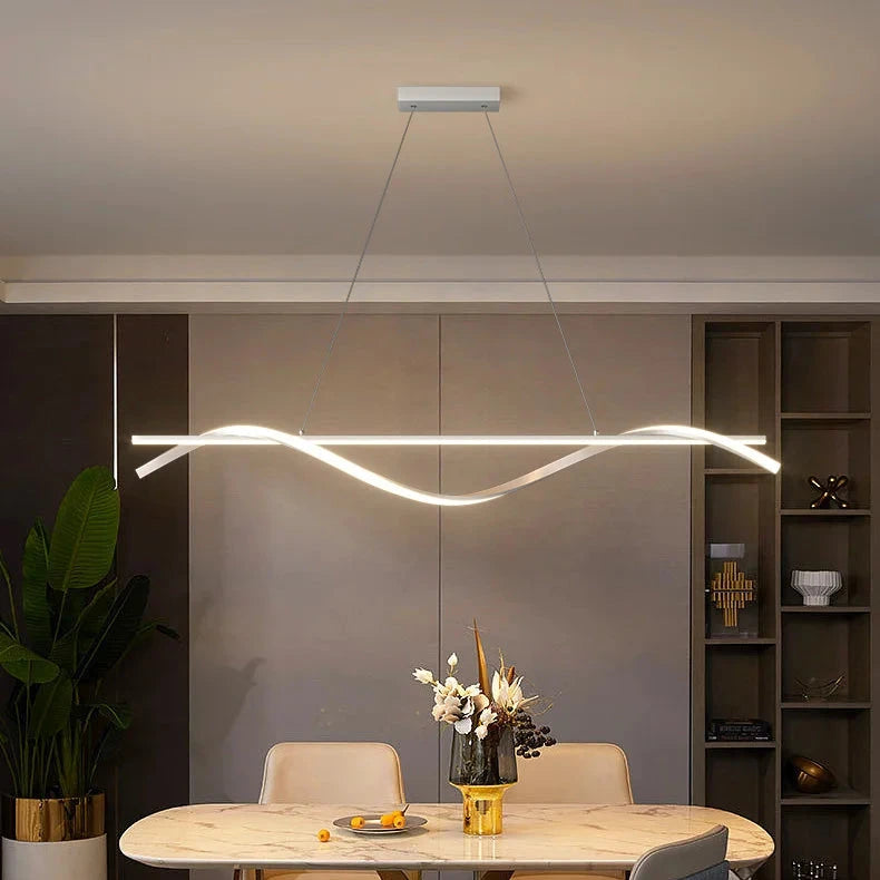 Hedendaagse kroonluchter veelzijdig voor ruime kamers – Vélina