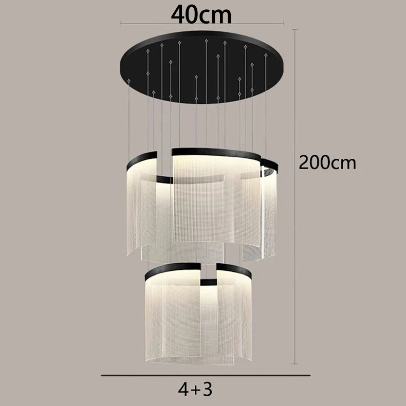 Suspension moderne en alliage pour salon et salle à manger – Célanor