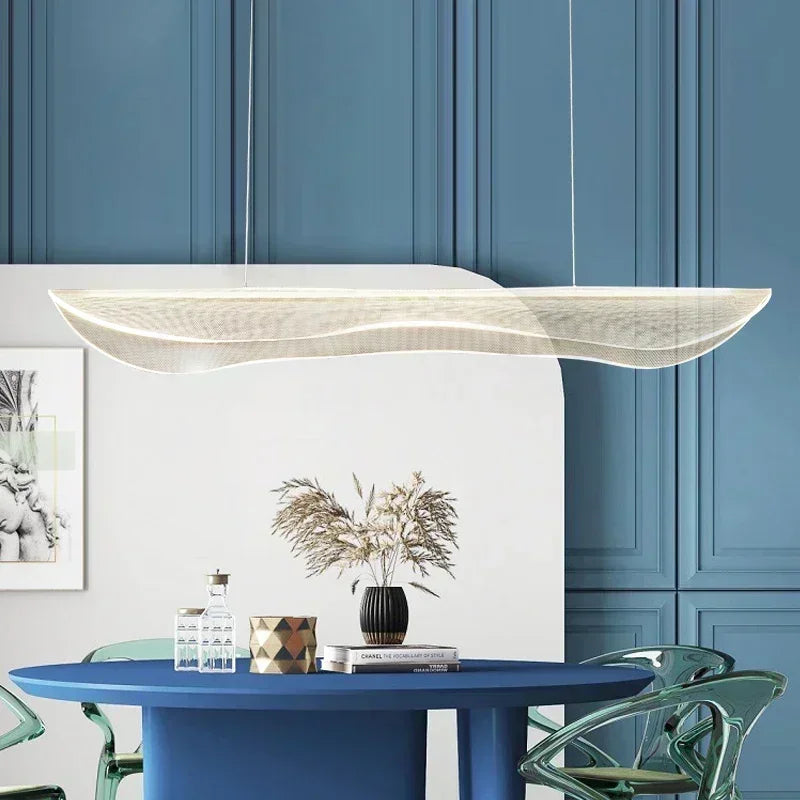 Suspension LED nordique en fer pour salle à manger – Oréade