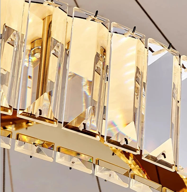Lustre Cristal Moderne pour Salon et Salle à Manger – Cristarion